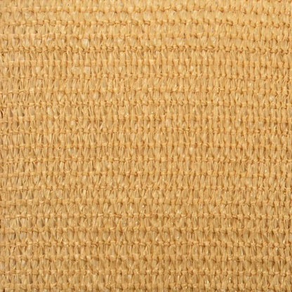 Sunshade Sail 160 g/m² Triangular Sand 3x4x4 m HDPE