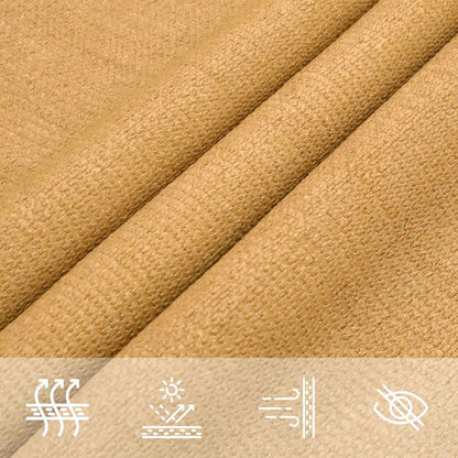 Sunshade Sail 160 g/m² Triangular Sand 3x4x5 m HDPE