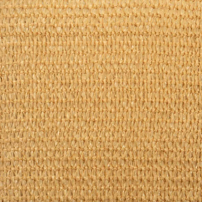 Sunshade Sail 160 g/m² Triangular Sand 5x6x6 m HDPE