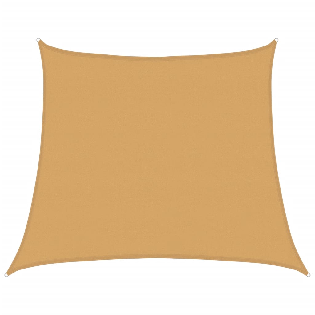 Sunshade Sail 160 g/m² Trapezium Light Grey 4/5x4 m HDPE