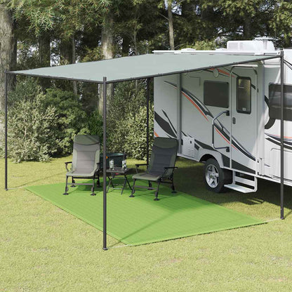 Tent Carpet Light Green 200x400 cm HDPE