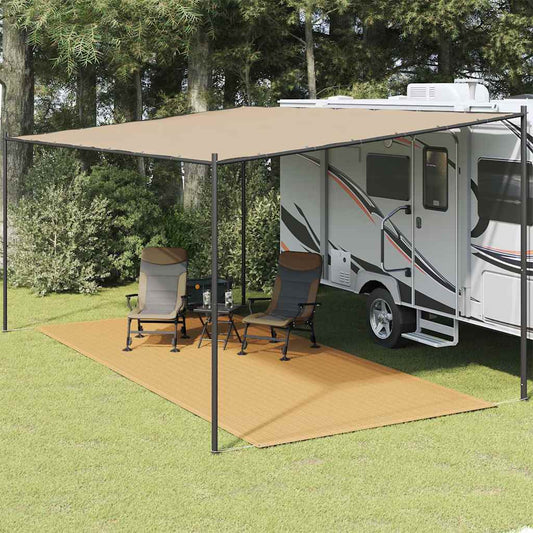 Tent Carpet Sand 250x500 cm HDPE