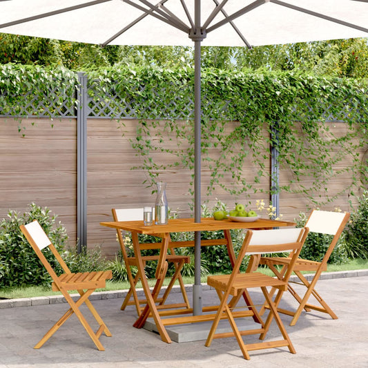 Garden Chair | Set of 4 | Cream White