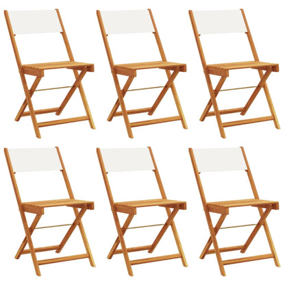 Garden Chair | Set of 6 | Cream White