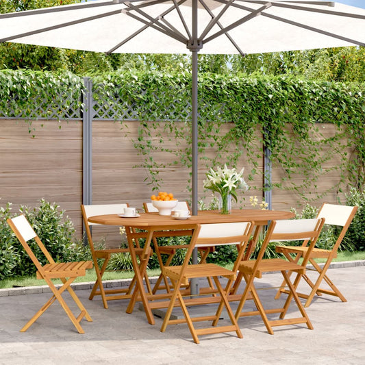 Garden Chair | Set of 6 | Cream White