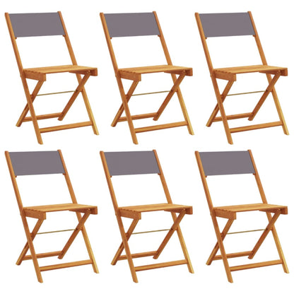Garden Chair | Set of 6 | Anthracite