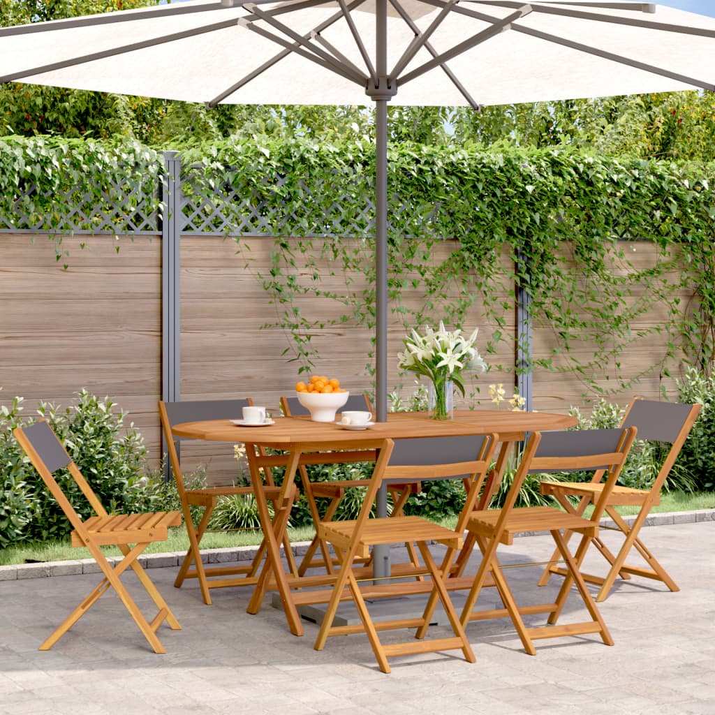Garden Chair | Set of 6 | Anthracite
