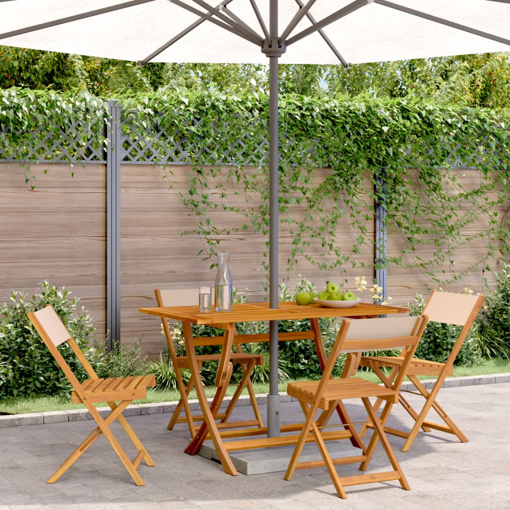 Garden Chair | Set of 4 | Beige