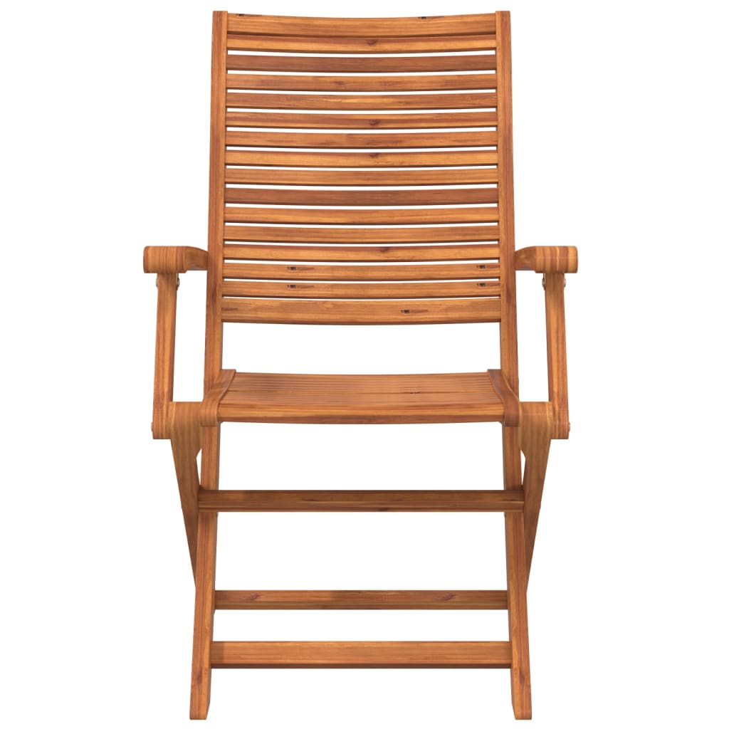Folding Chairs 8 pcs 57x66x95 cm Solid Wood Acacia