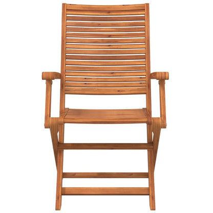 Folding Chairs 8 pcs 57x66x95 cm Solid Wood Acacia