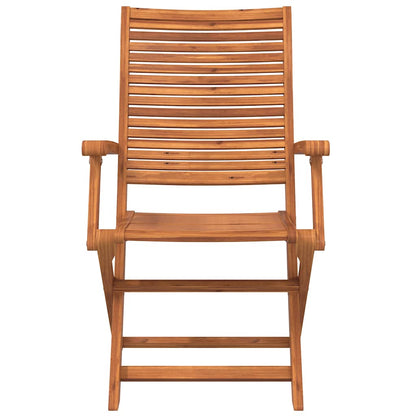 Folding Chairs 8 pcs 57x66x95 cm Solid Wood Acacia