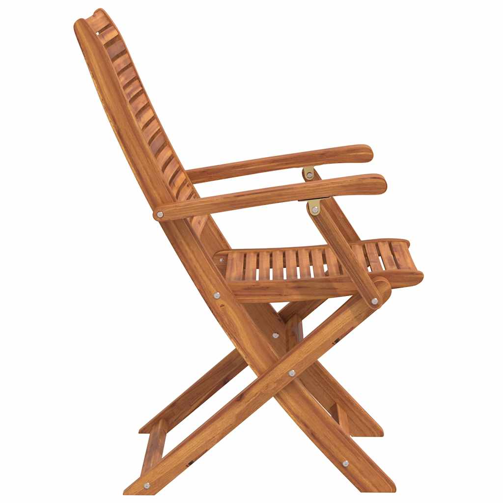 Folding Chairs 8 pcs 57x66x95 cm Solid Wood Acacia