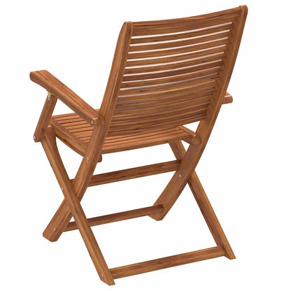 Folding Chairs 8 pcs 57x66x95 cm Solid Wood Acacia