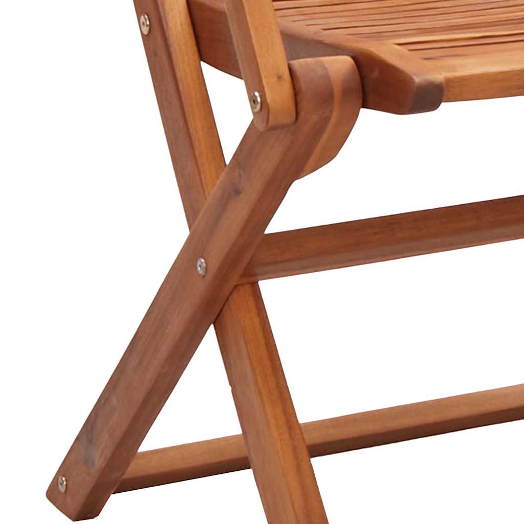 Folding Chairs 8 pcs 57x66x95 cm Solid Wood Acacia