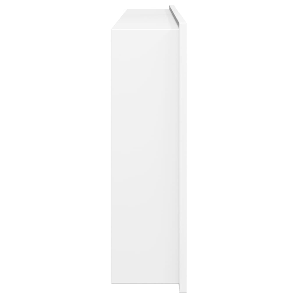Shower Niche Matt White 62x32x9 cm Stainless Steel