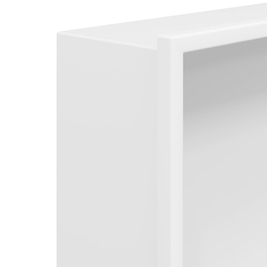 Shower Niche Matt White 62x32x9 cm Stainless Steel