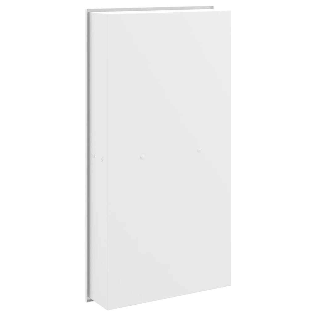 Shower Niche Matt White 32x62x9 cm Stainless Steel