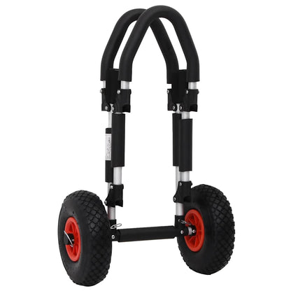 SUP Trolley for Surfboard Foldable 45 kg Aluminium