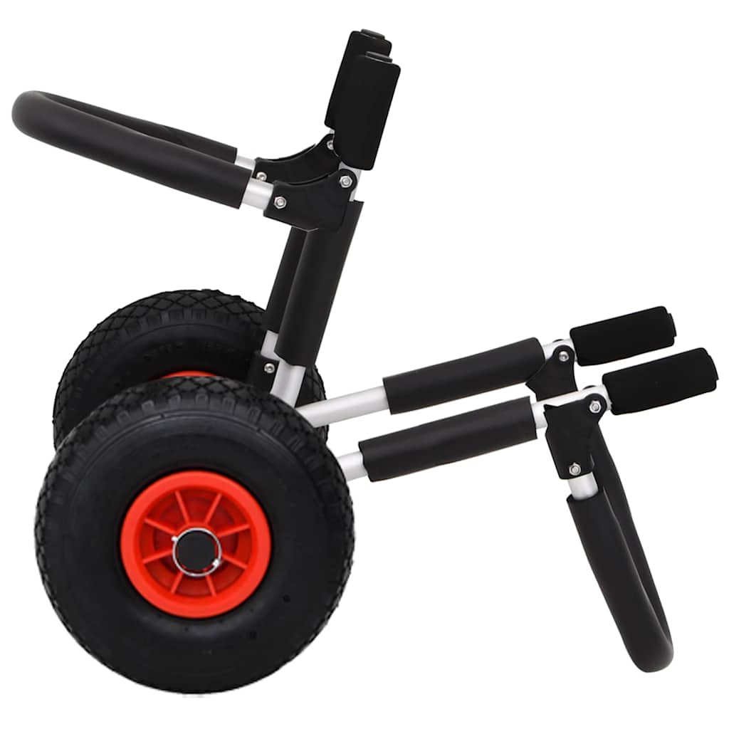 SUP Trolley for 2 Surfboards Foldable 90 kg Aluminium