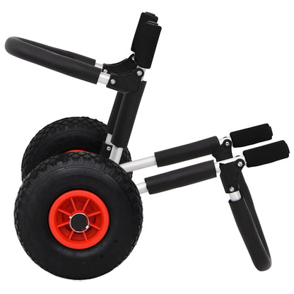 SUP Trolley for 2 Surfboards Foldable 90 kg Aluminium