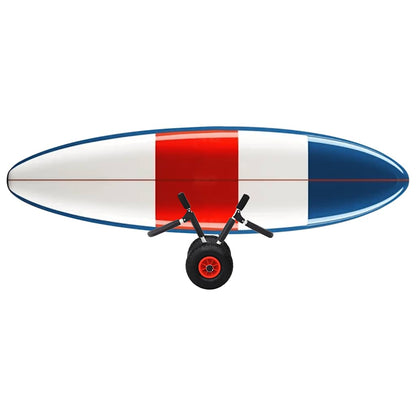 SUP Trolley for 2 Surfboards Foldable 90 kg Aluminium