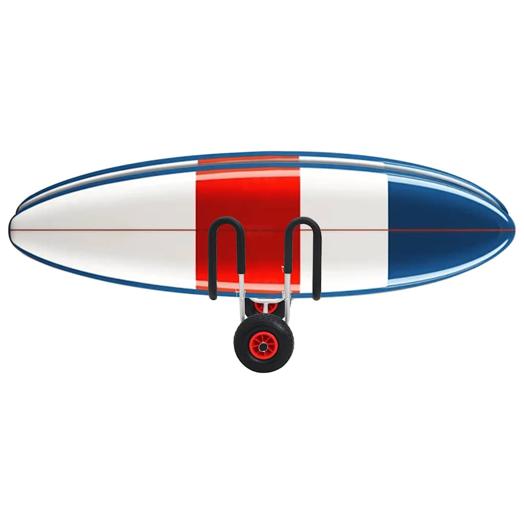 SUP Trolley for 2 Surfboards 90 kg Aluminium