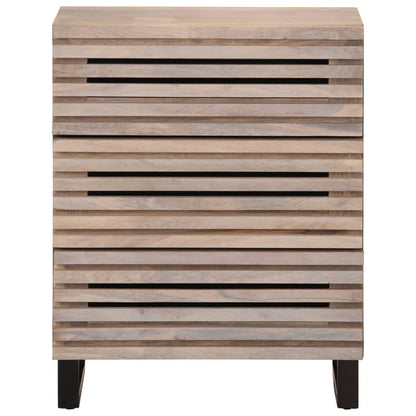 Sideboards 2 pcs 60x34x75 cm Solid Wood Mango