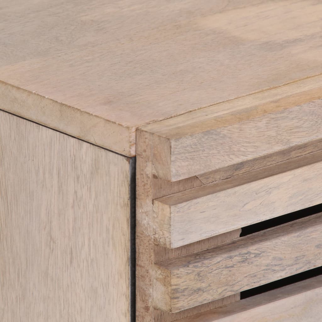 Sideboards 2 pcs 60x34x75 cm Solid Wood Mango
