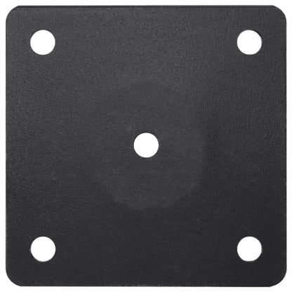 Parasol Base for Ø38/48 mm Pole Matt Black Steel