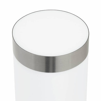 Outdoor Wall Light 2 pcs Silver 12 x 8.5 x 27 cm