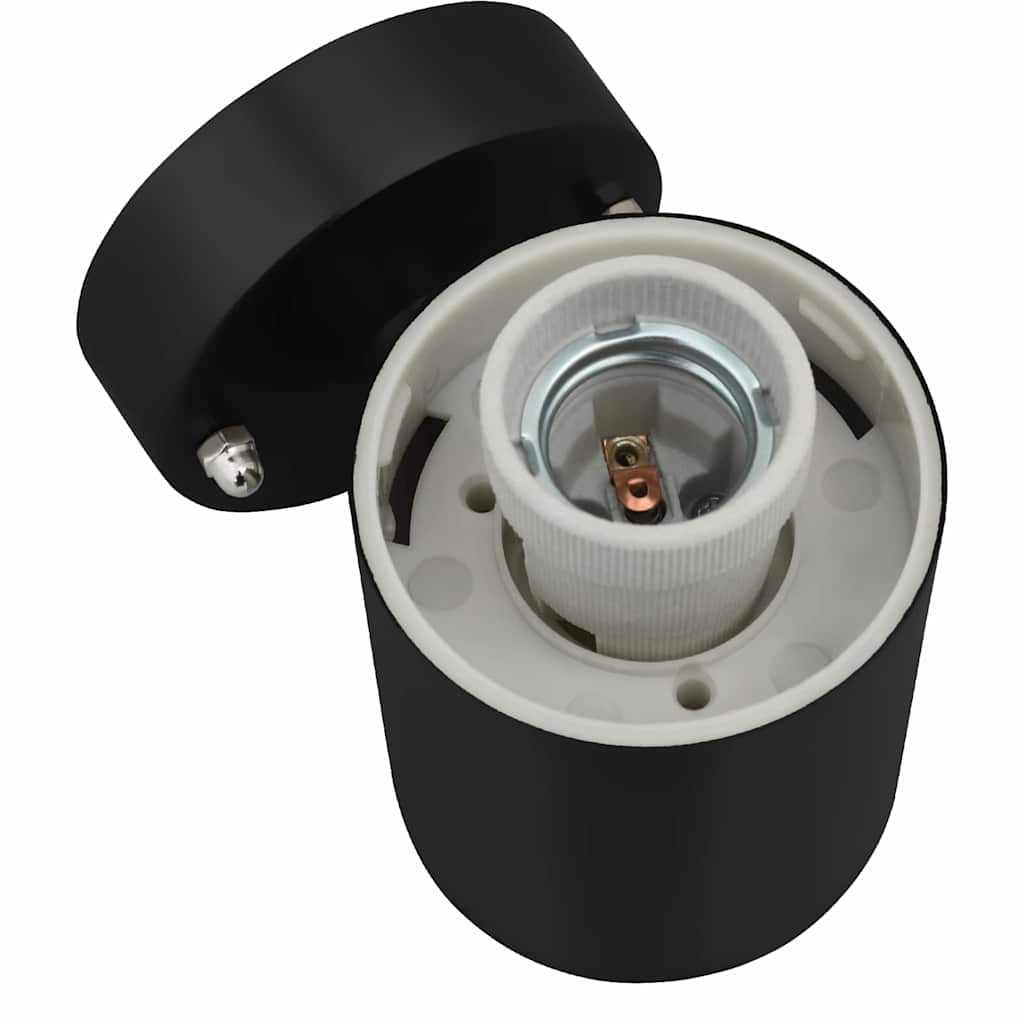 Outdoor Wall Light 2 pcs Black 12 x 8.5 x 27 cm