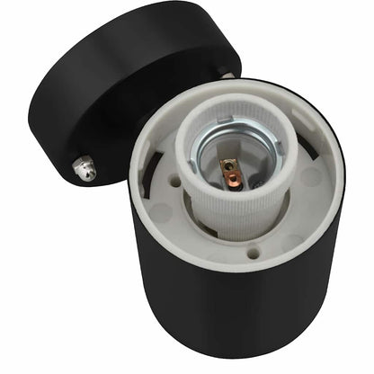 Outdoor Wall Light 2 pcs Black 12 x 8.5 x 27 cm