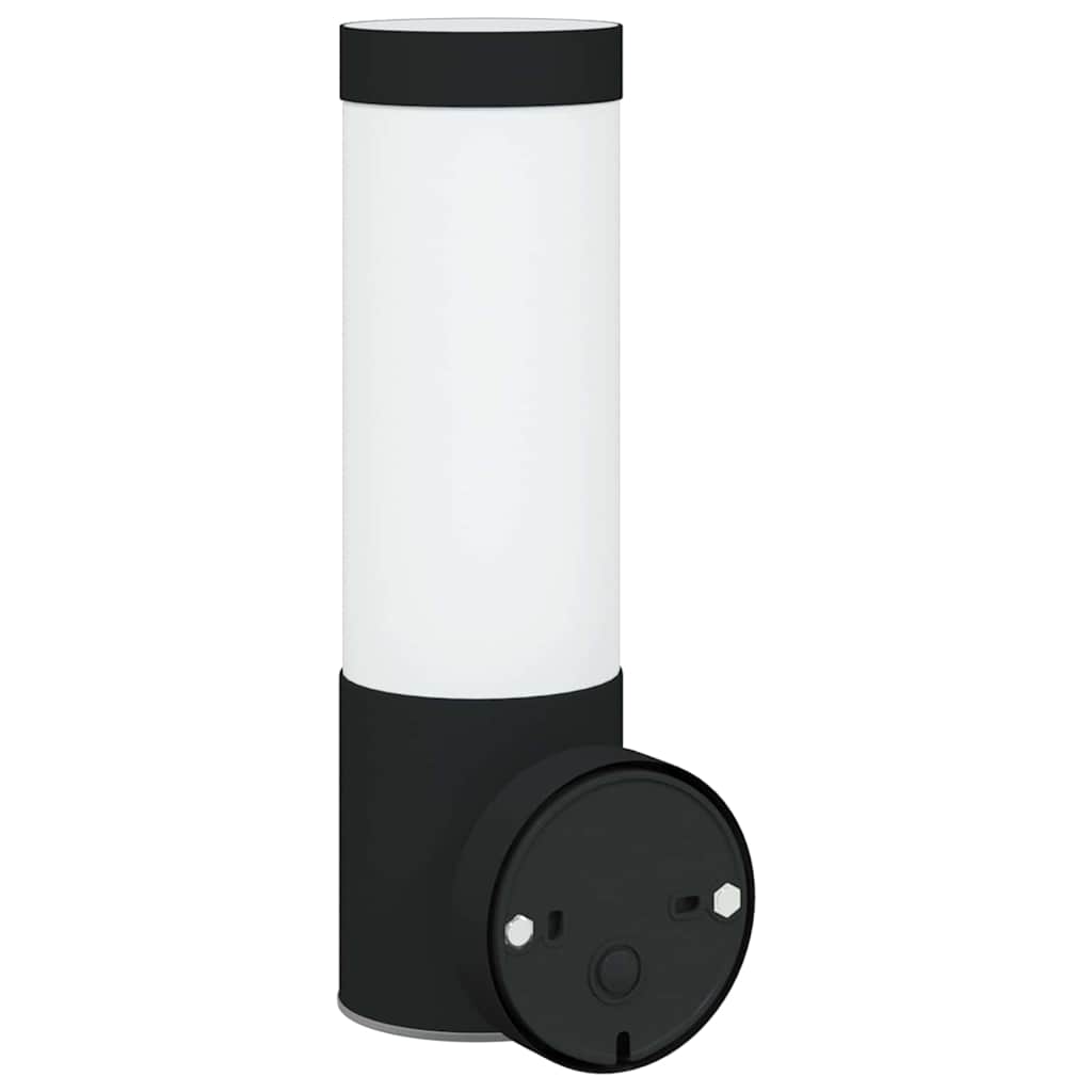 Outdoor Wall Light 2 pcs Black 12 x 8.5 x 27 cm
