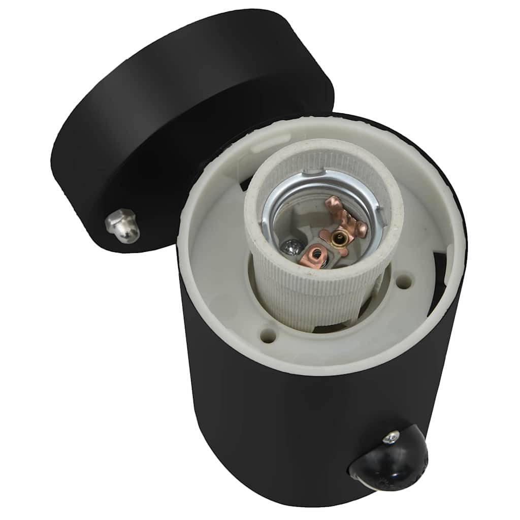Outdoor Wall Light Black 12 x 8.5 x 29 cm