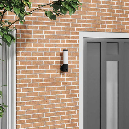 Outdoor Wall Light Black 12 x 8.5 x 29 cm