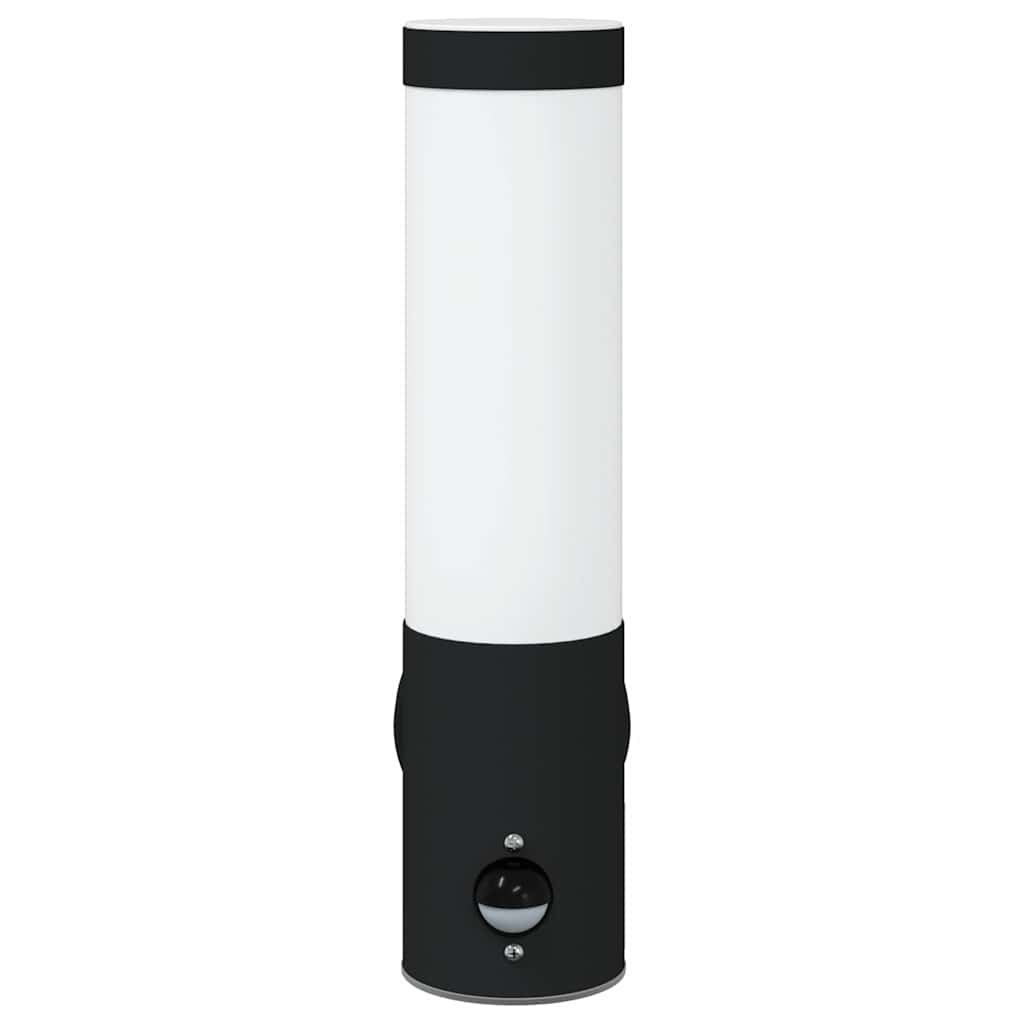 Outdoor Wall Light Black 12 x 8.5 x 29 cm