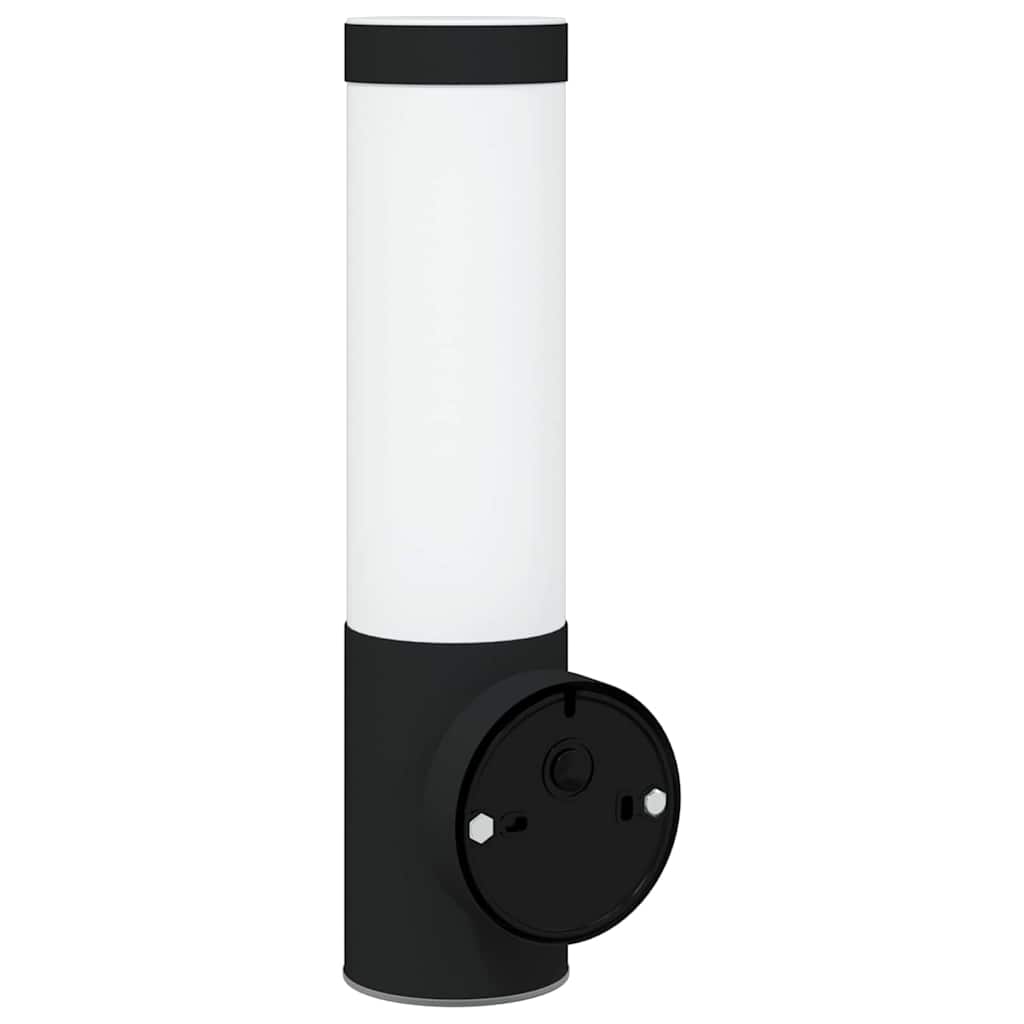 Outdoor Wall Light 2 pcs Black 12 x 8.5 x 29 cm