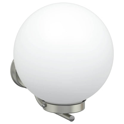 Outdoor Wall Light 2 pcs Silver 29 x 25 x 33 cm