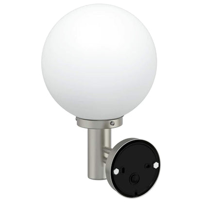 Outdoor Wall Light 2 pcs Silver 28 x 25 x 38 cm