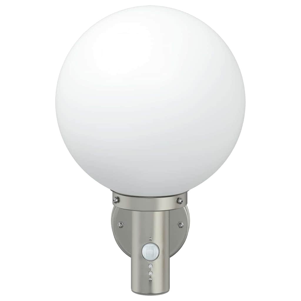 Outdoor Wall Light 2 pcs Silver 28 x 25 x 38 cm
