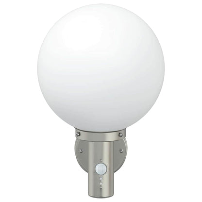 Outdoor Wall Light 2 pcs Silver 28 x 25 x 38 cm