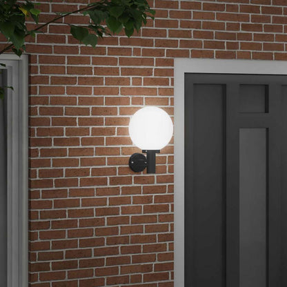 Outdoor Wall Light Black 28 x 25 x 38 cm