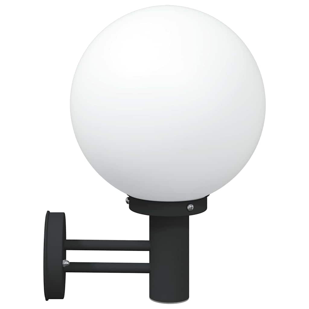 Outdoor Wall Light 2 pcs Black 28 x 25 x 38 cm