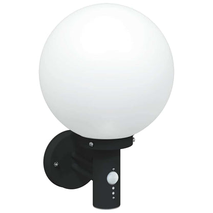 Outdoor Wall Light Black 28 x 25 x 38 cm