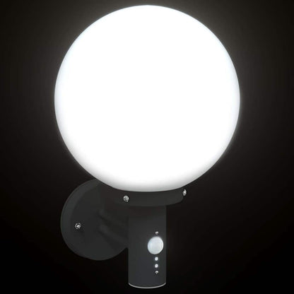 Outdoor Wall Light Black 28 x 25 x 38 cm