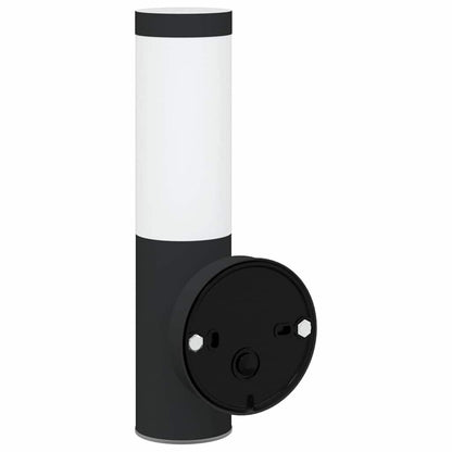 Outdoor Wall Light Black 15 x 7.5 x 33 cm
