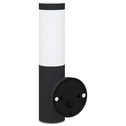 Outdoor Wall Light Black 15 x 7.5 x 33 cm