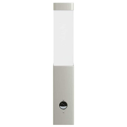 Outdoor Wall Light 2 pcs Silver 10.5 x 6 x 33 cm