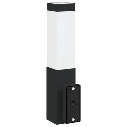 Outdoor Wall Light 2 pcs Black 10.5 x 6 x 33 cm
