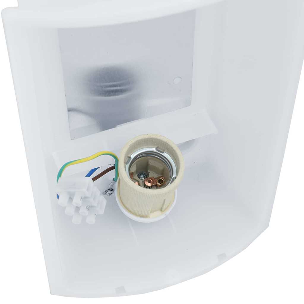 Outdoor Wall Light Silver 23.5 x 9 x 26 cm